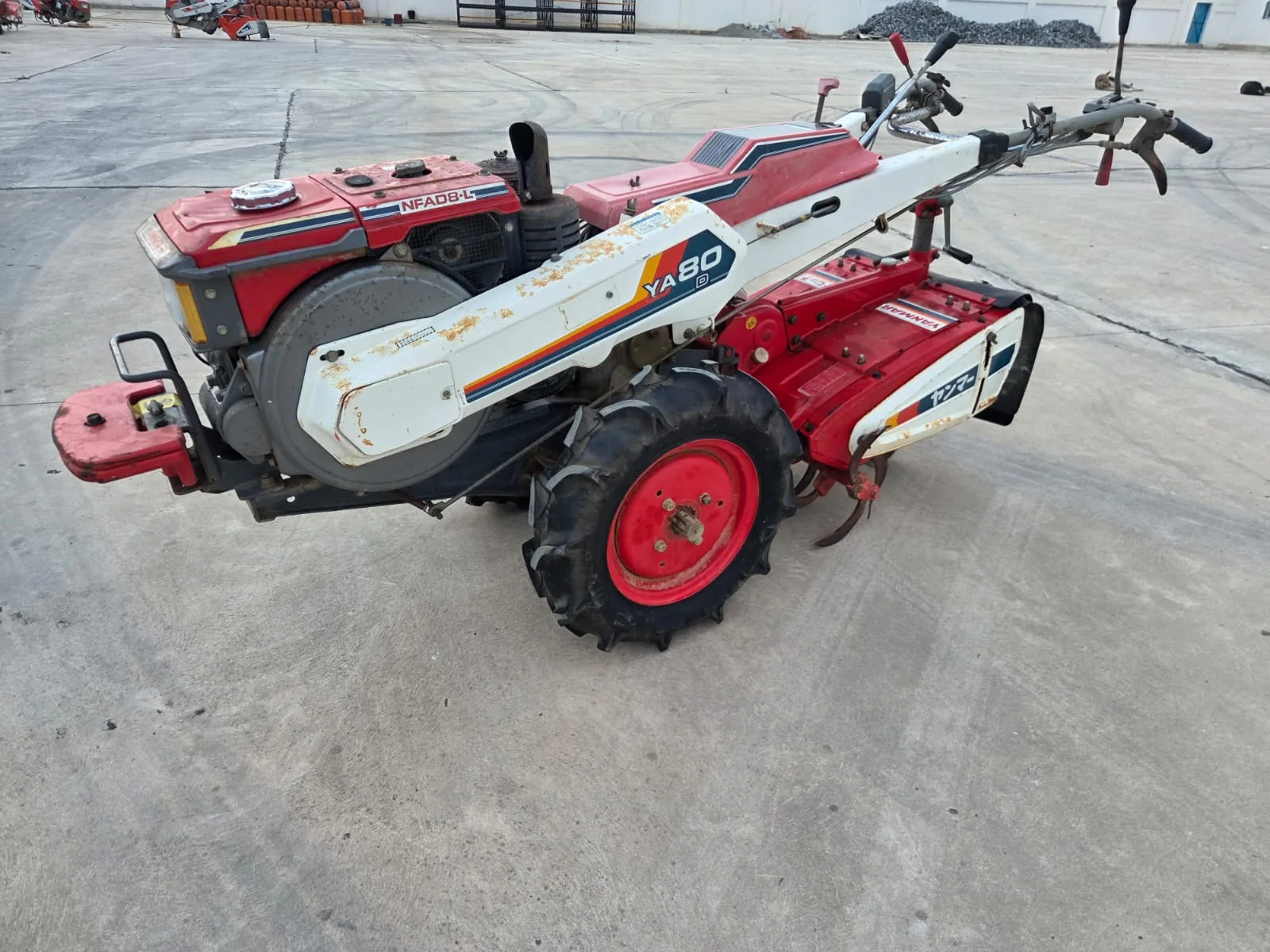 Motoculteur diesel Yanmar YA80 d'occasion au Maroc — Grelinette Maroc — photo 5