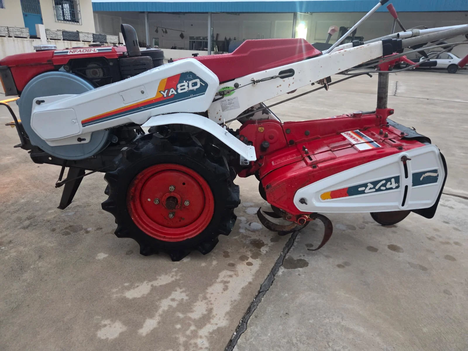 Motoculteur diesel Yanmar YA80 d'occasion au Maroc — Grelinette Maroc — photo 2