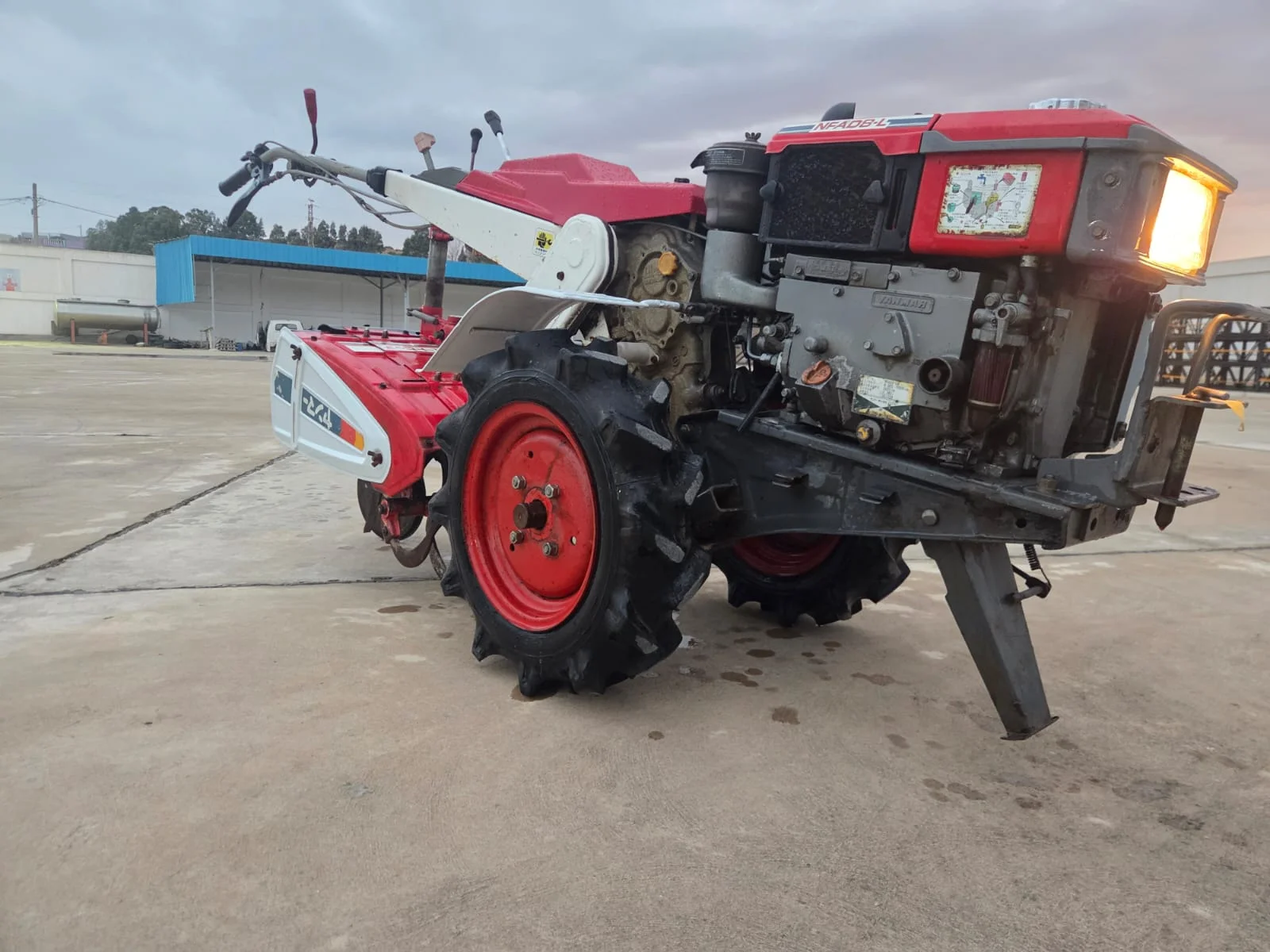 Motoculteur diesel Yanmar YA80 d'occasion au Maroc — Grelinette Maroc — photo 3