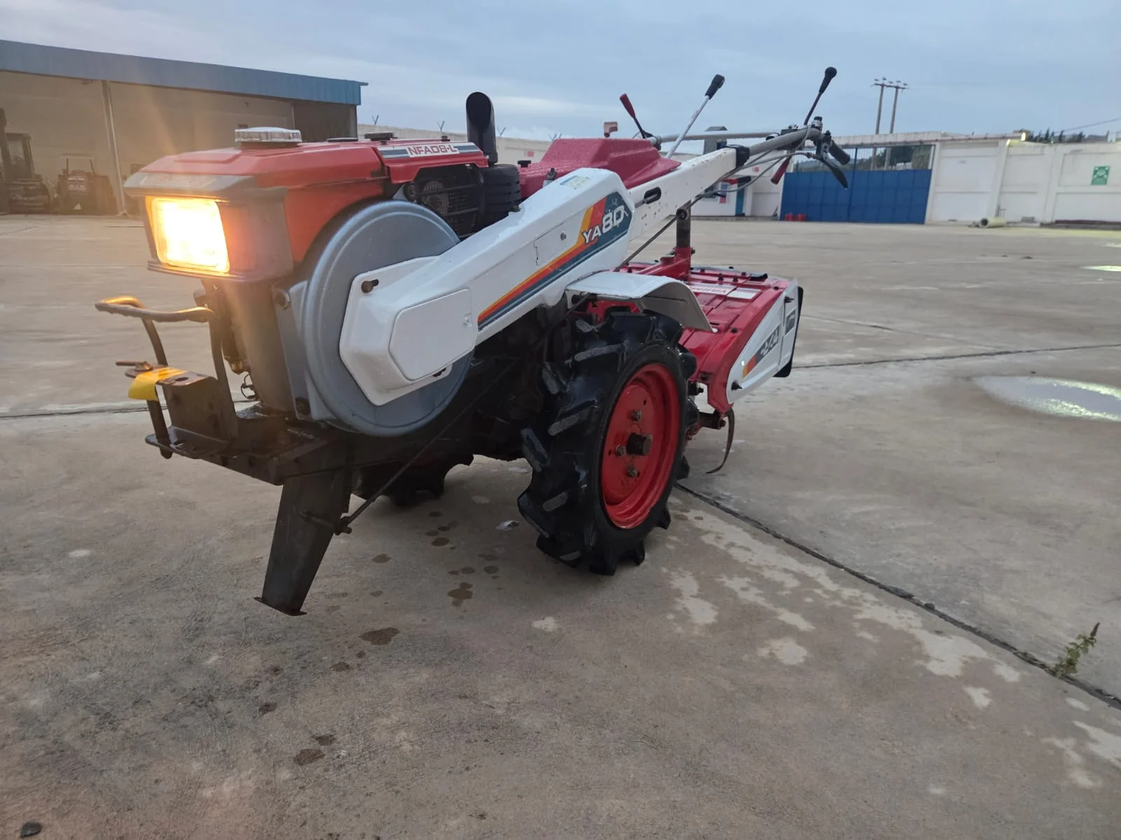 Motoculteur diesel Yanmar YA80 d'occasion au Maroc — Grelinette Maroc — photo 4
