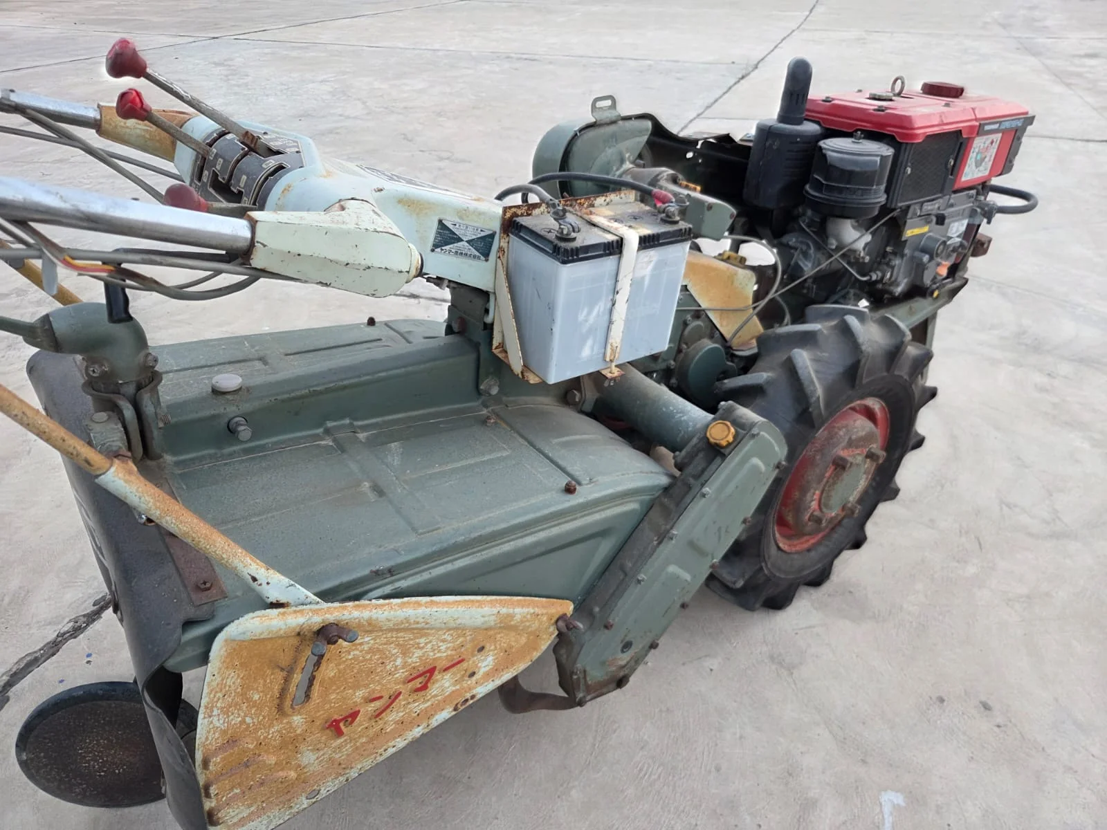 Motoculteur diesel Yanmar YS8 d'occasion au Maroc — Grelinette Maroc — photo 4
